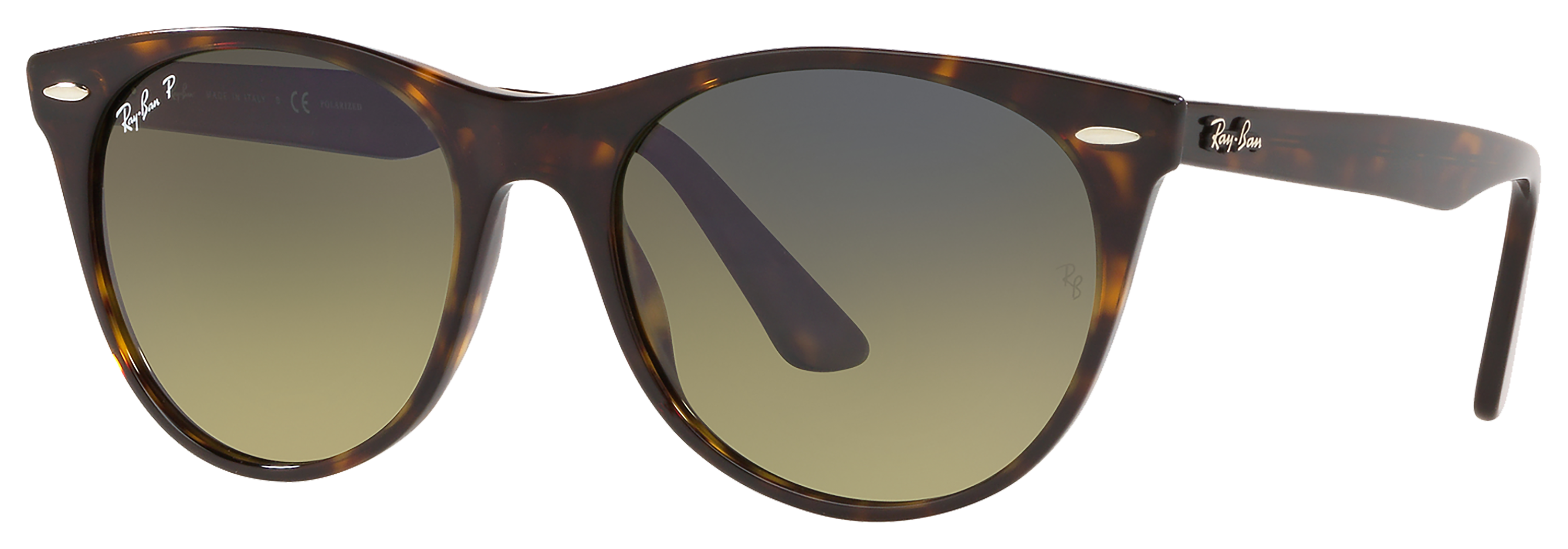 Ray-Ban Wayfarer II Classic RB2185 Gradient Glass Polarized Sunglasses ...